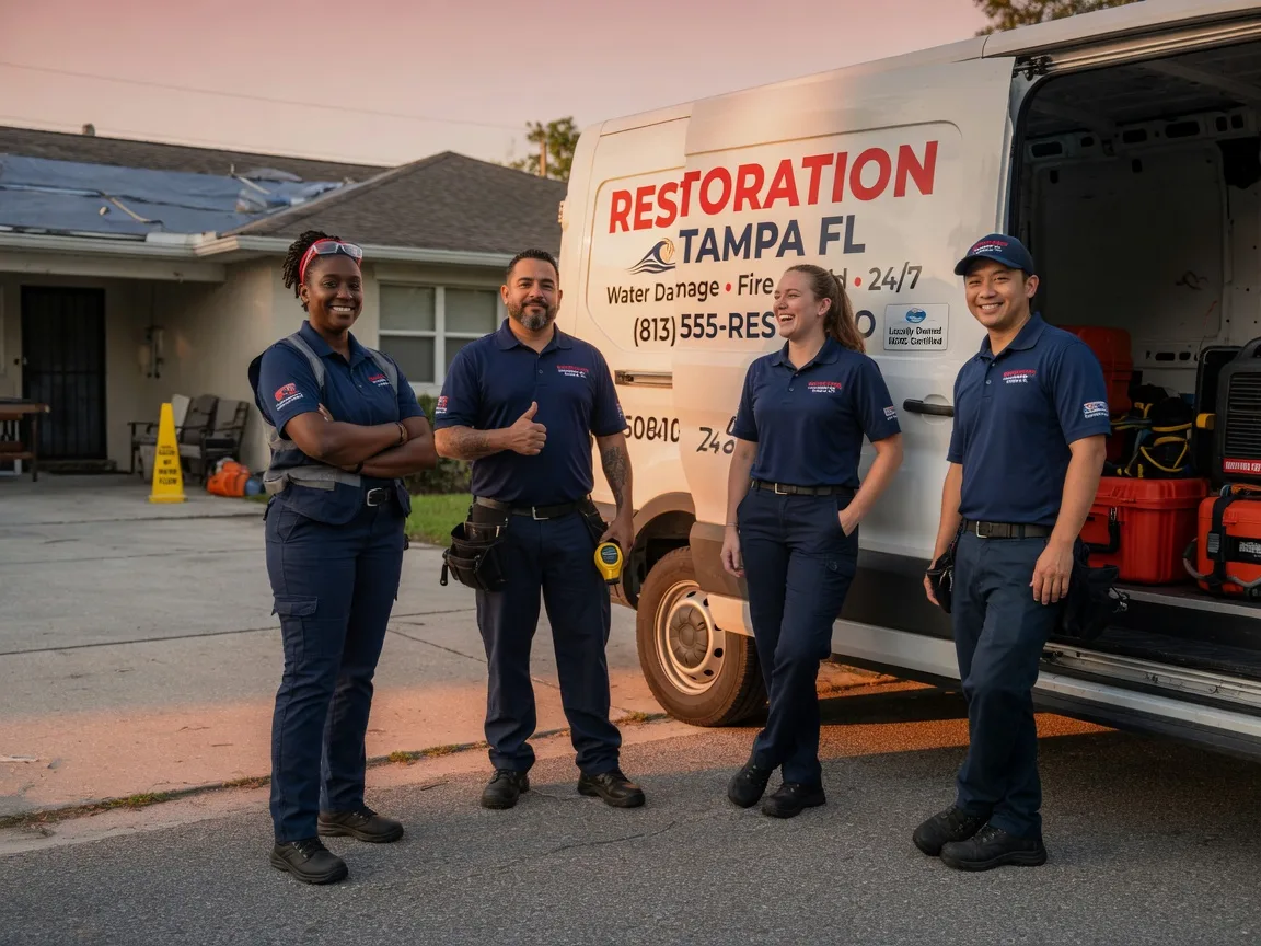 Water Damage Restoration company in Okreek, SD